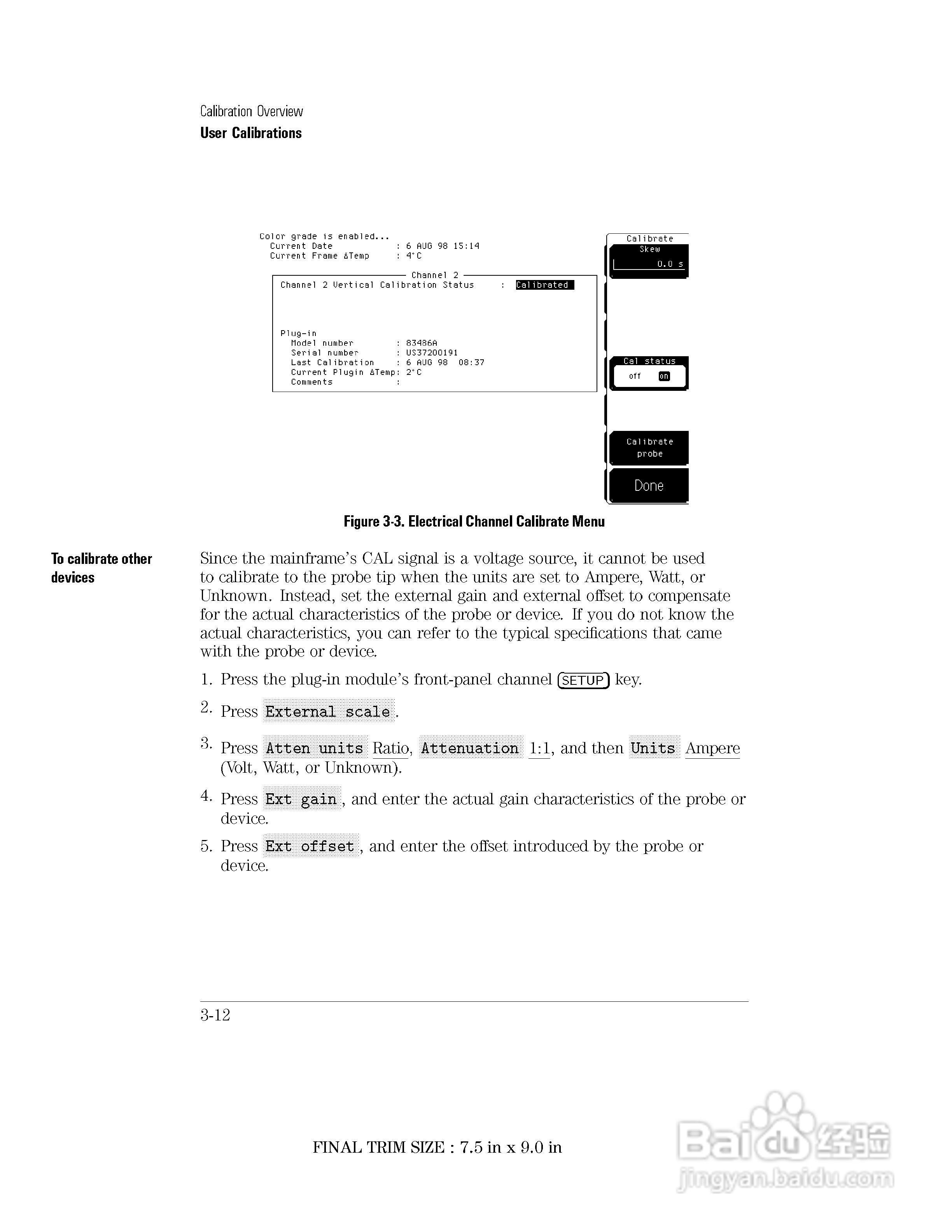HP 83483E仪器说明书:[5]