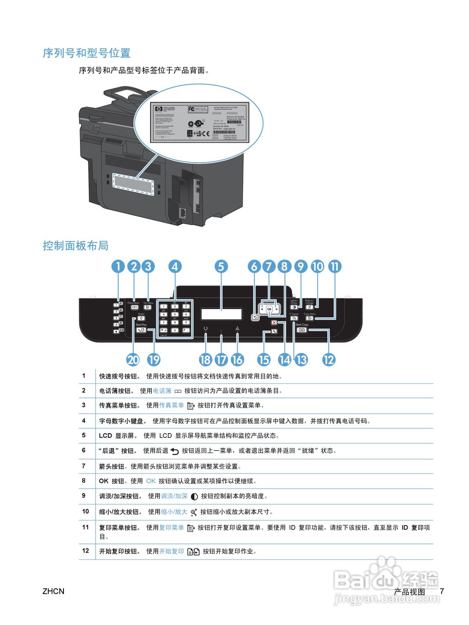 惠普 HP LaserJet M1536dnf MFP一体机说明书:[3]