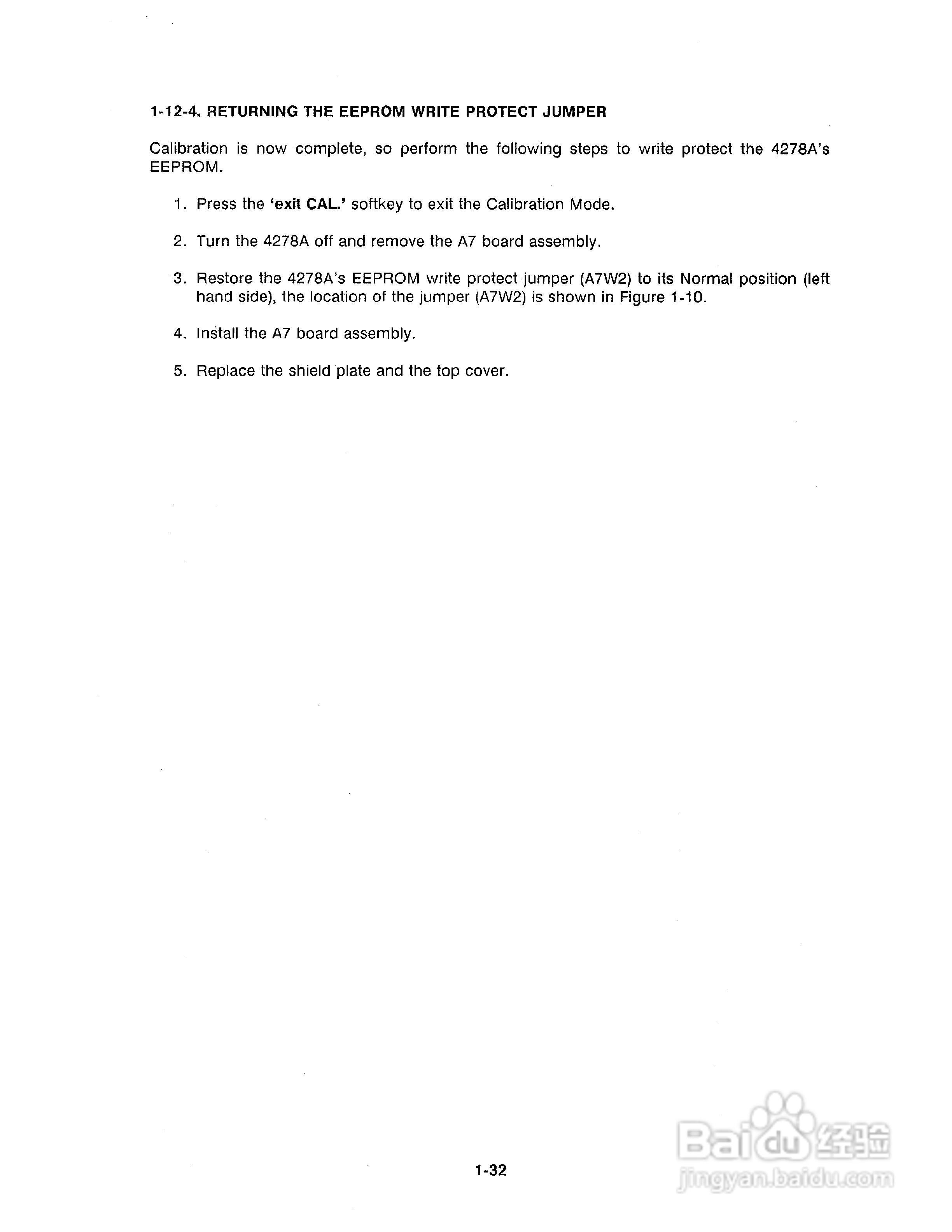 HP 4278A测试电桥使用说明书:[5]