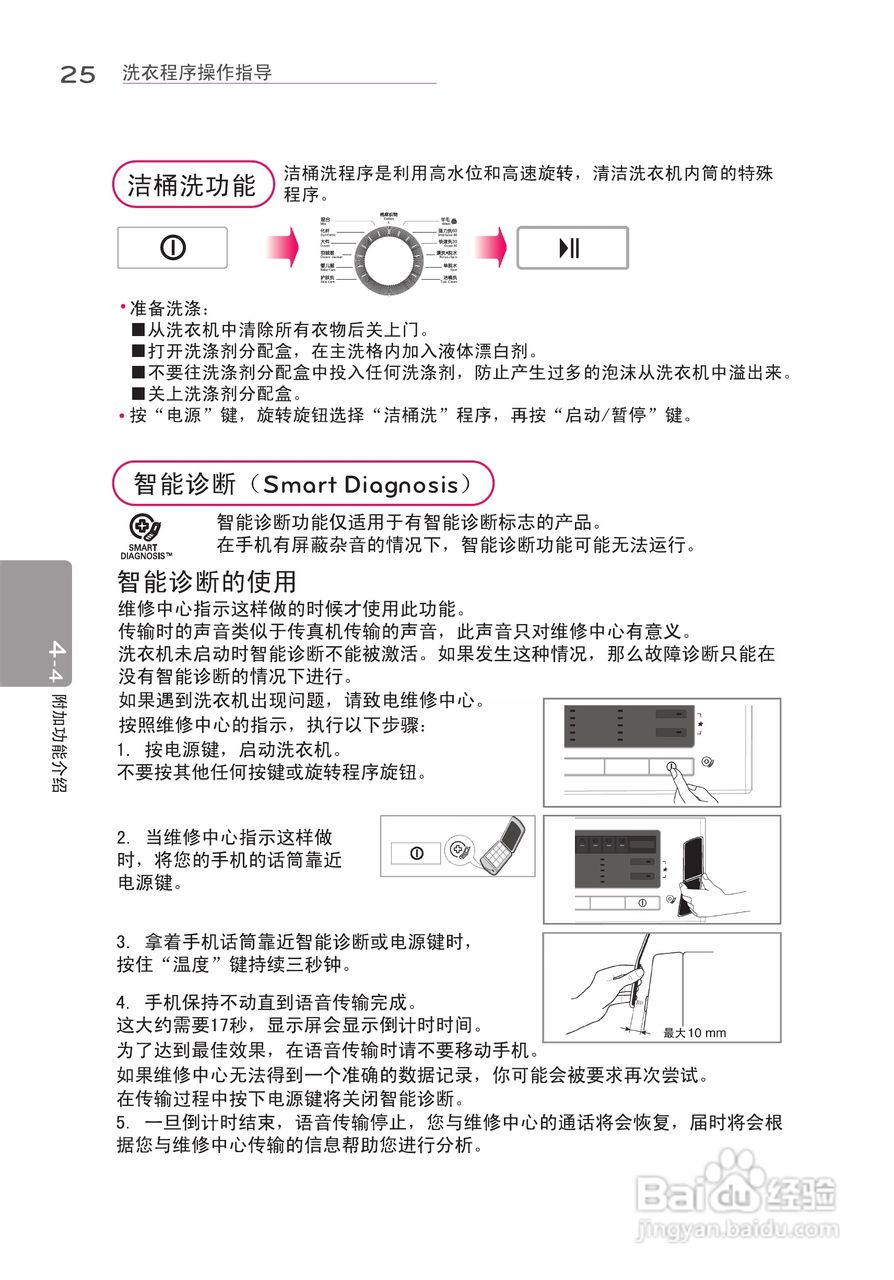 LG WD-N12430D洗衣机使用说明书:[3]