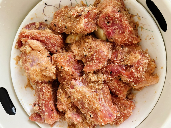 电饭煲粉蒸排骨