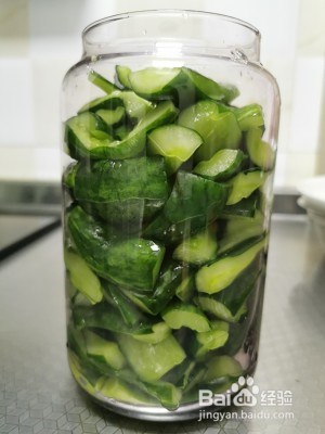 喝粥小菜———酱黄瓜的做法