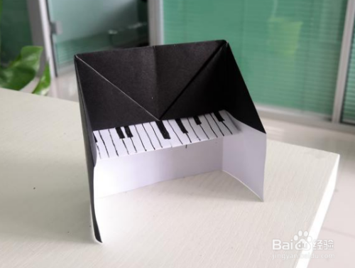 钢琴的简单折法