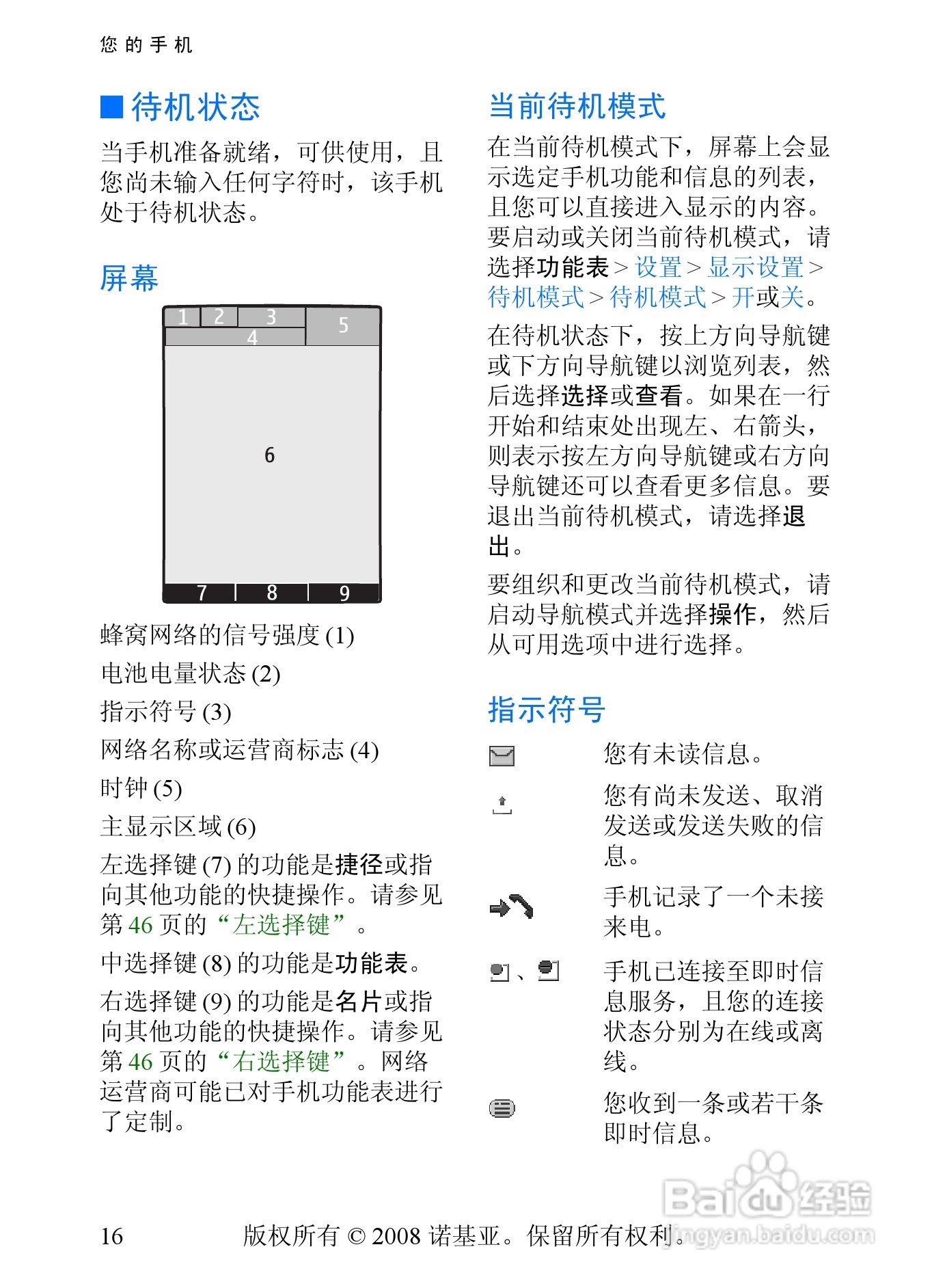 诺基亚5208手机使用说明书:[2]