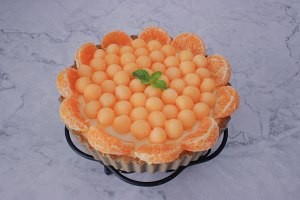 怎么做免烤哈密瓜芝士挞