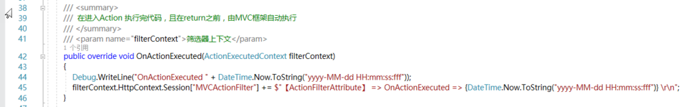 asp.net mvc 过滤器ActionFilter