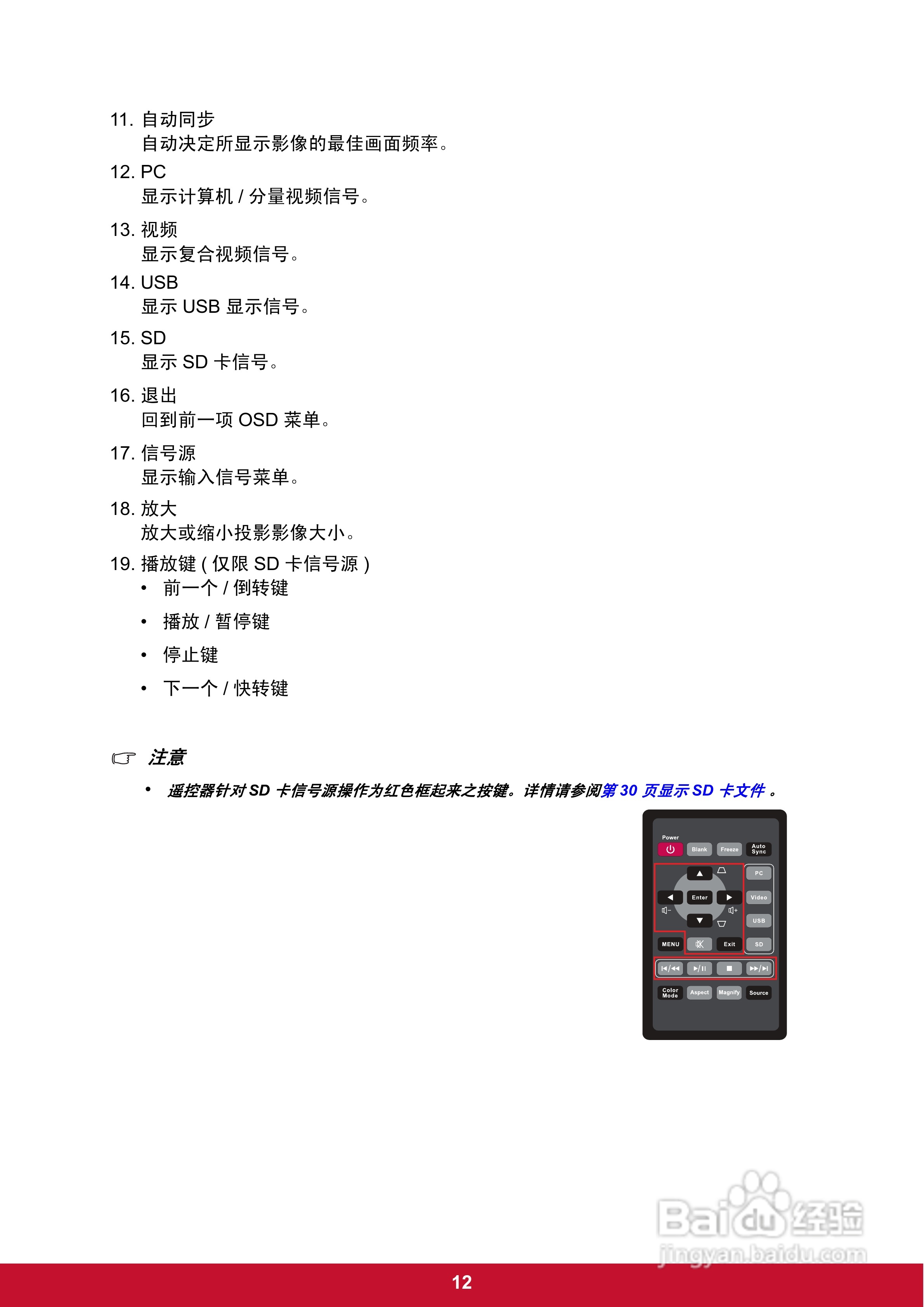 优派PLED-W200投影机使用说明书:[2]