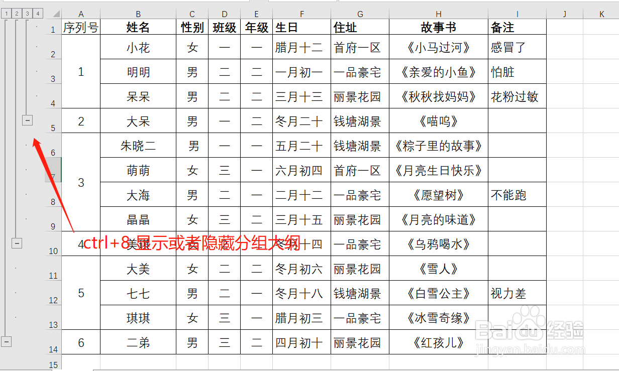 Excel中ctrl键与数字键结合快捷操作大全