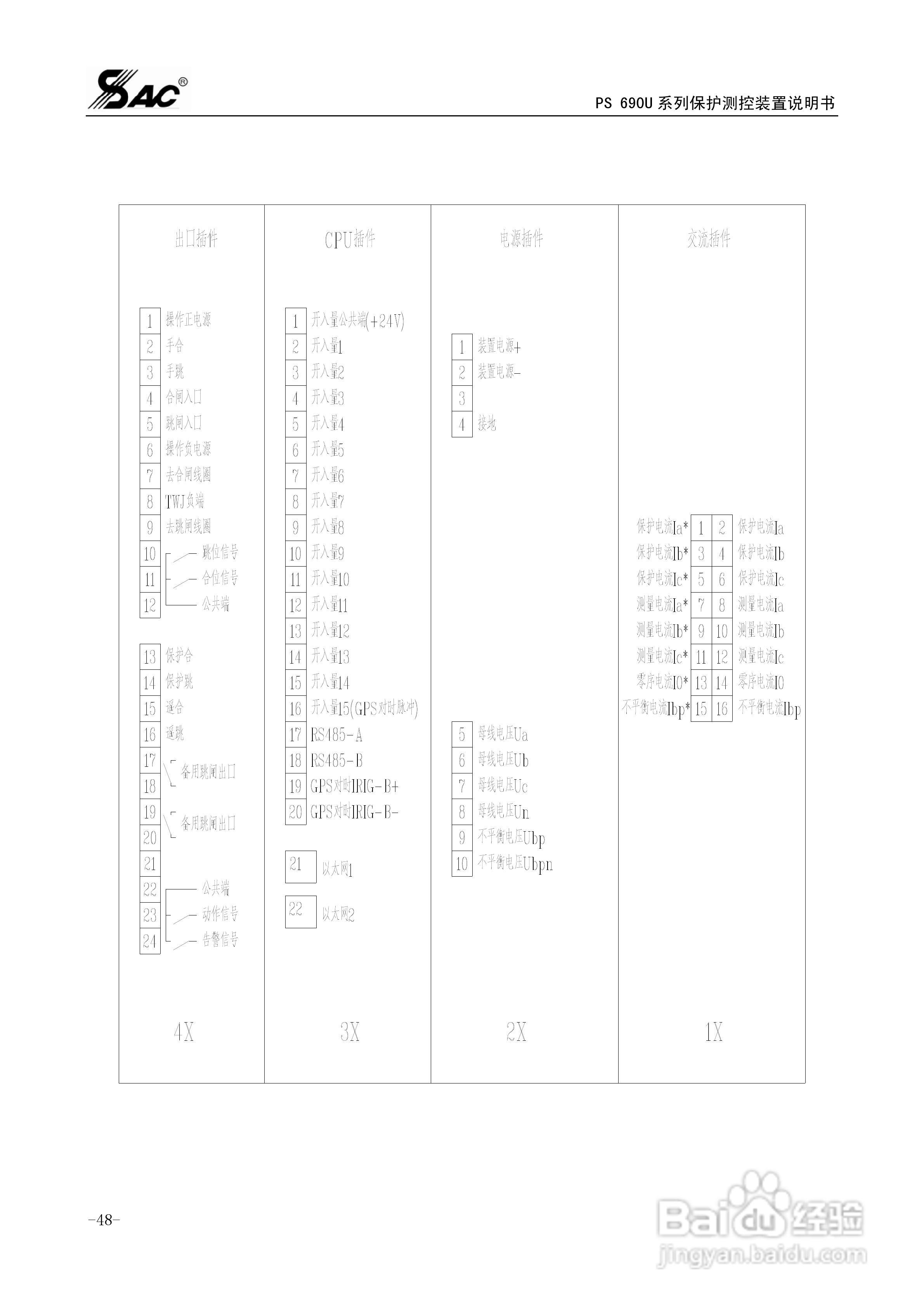 PSM691U电动机差动综合保护装置说明书:[6]