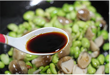 零厨艺美味养生素食——蚝油蚕豆草菇
