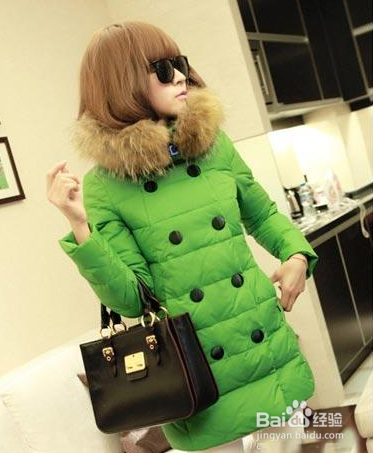 羽绒服显瘦技巧