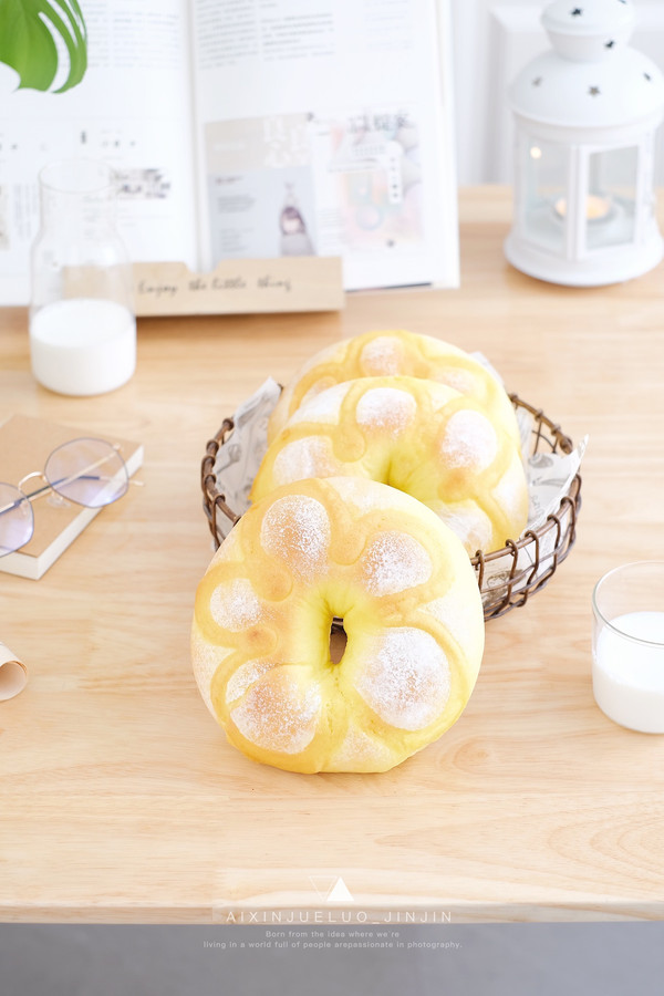 椰香奶酪南瓜欧包