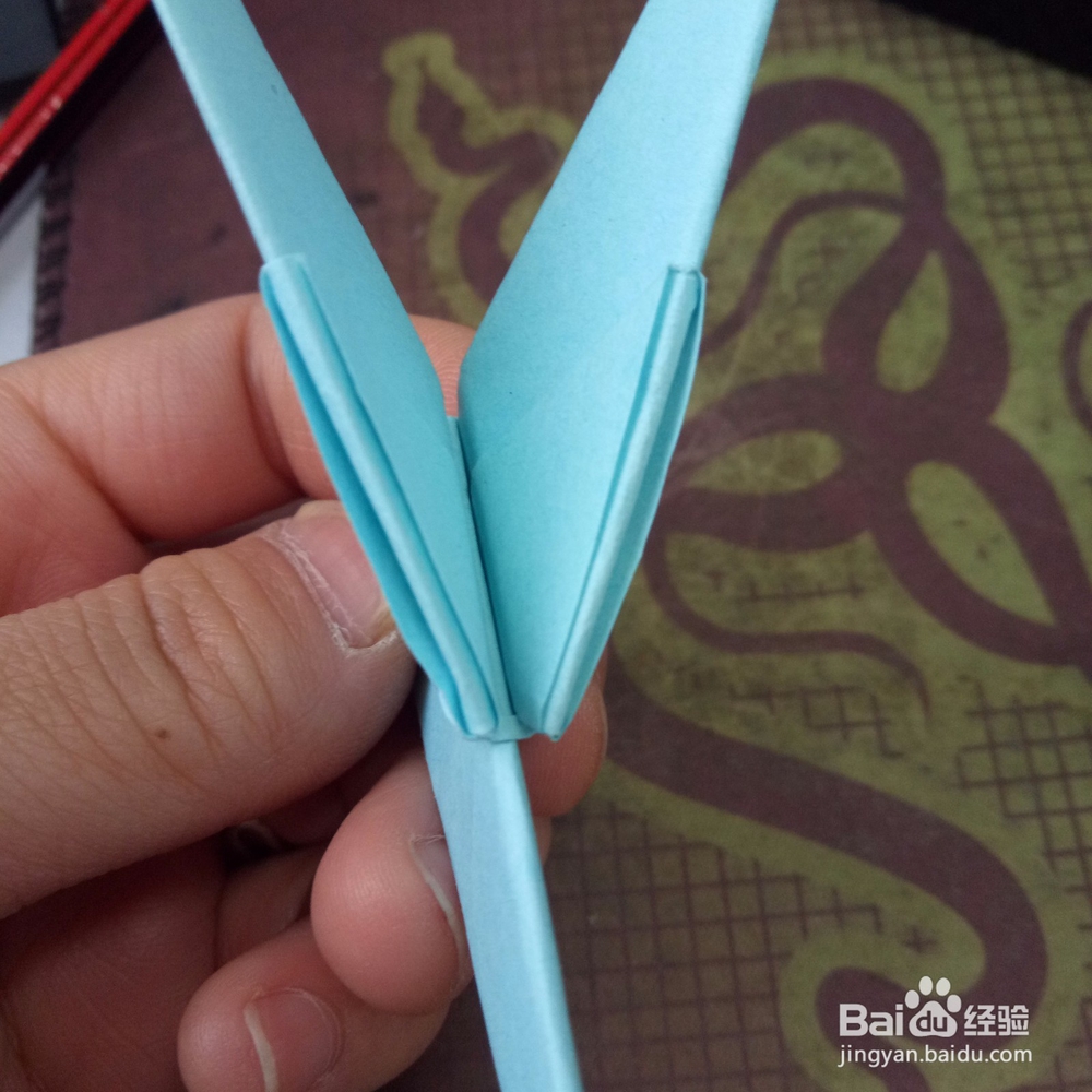 组合飞机的折法