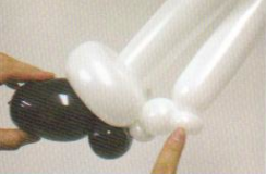 魔法气球造型系列之气球卡通流浪歌手（上）