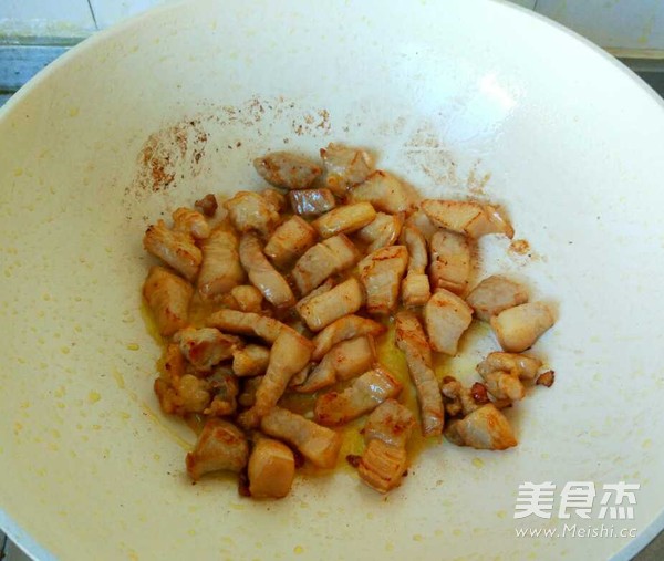 黄瓜炒肉的做法