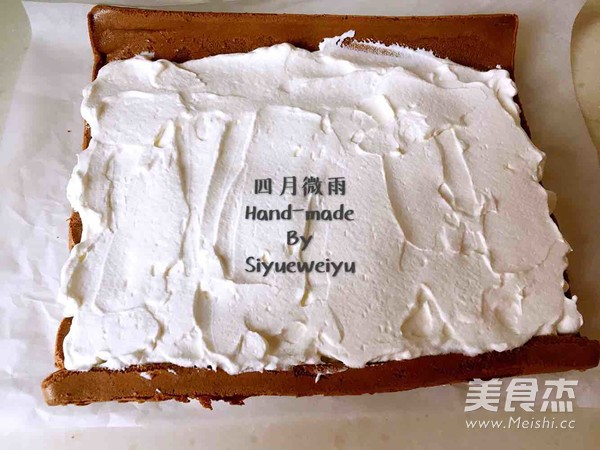 日式巧克力棉花蛋糕卷