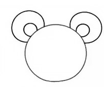 怎么画小老鼠的简笔画