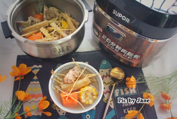 竹蔗茅根猪骨汤