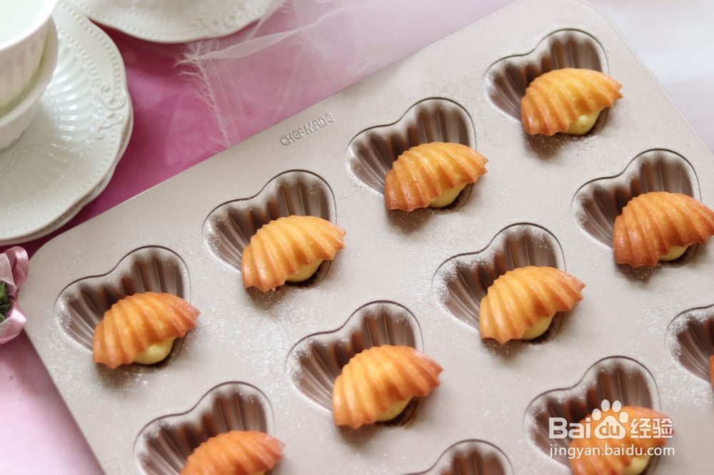 烘焙新手必做，心形蜂蜜玛德琳，经典美味！