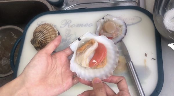 蒜蓉粉丝蒸扇贝