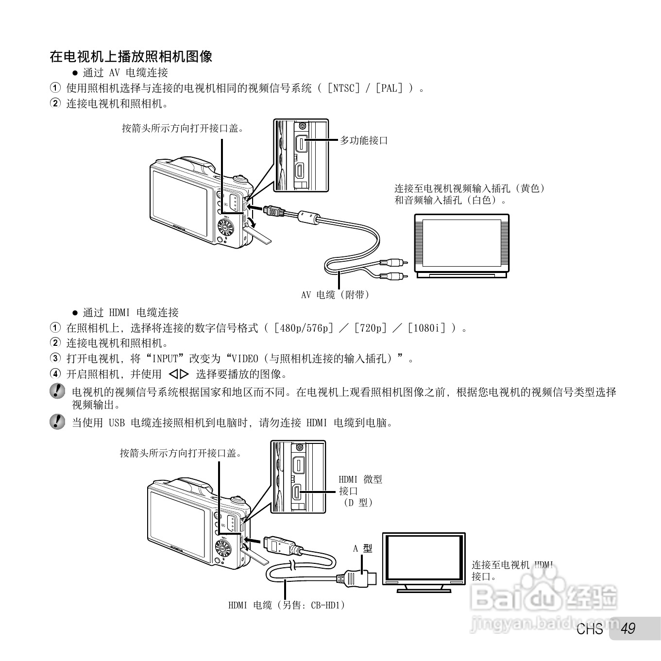 奥林巴斯SZ-11数码相机使用说明书:[5]