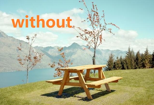 without后面加什么词