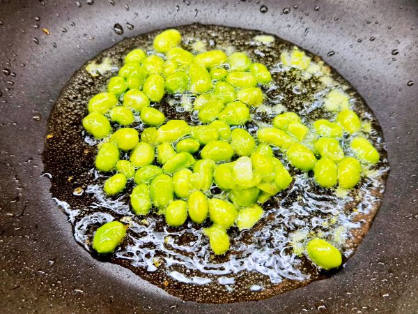 扁尖笋毛豆炒丝瓜