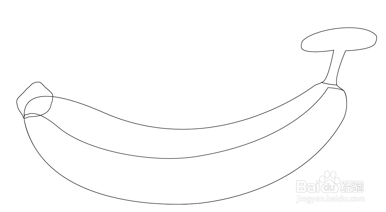 ai绘制几根香蕉的方法