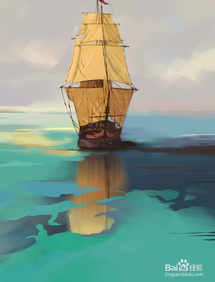 教你用Photoshop海报上色