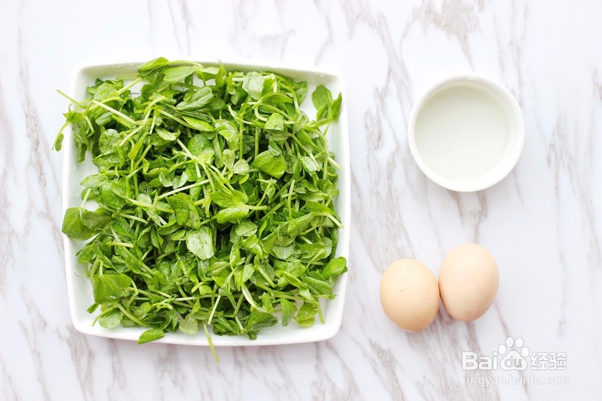 烧酒蛋丝豌豆苗怎么做