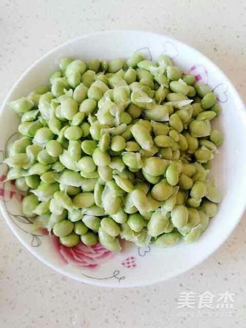 青椒毛豆的做法