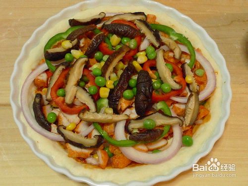 新奥尔良烤鸡肉披萨