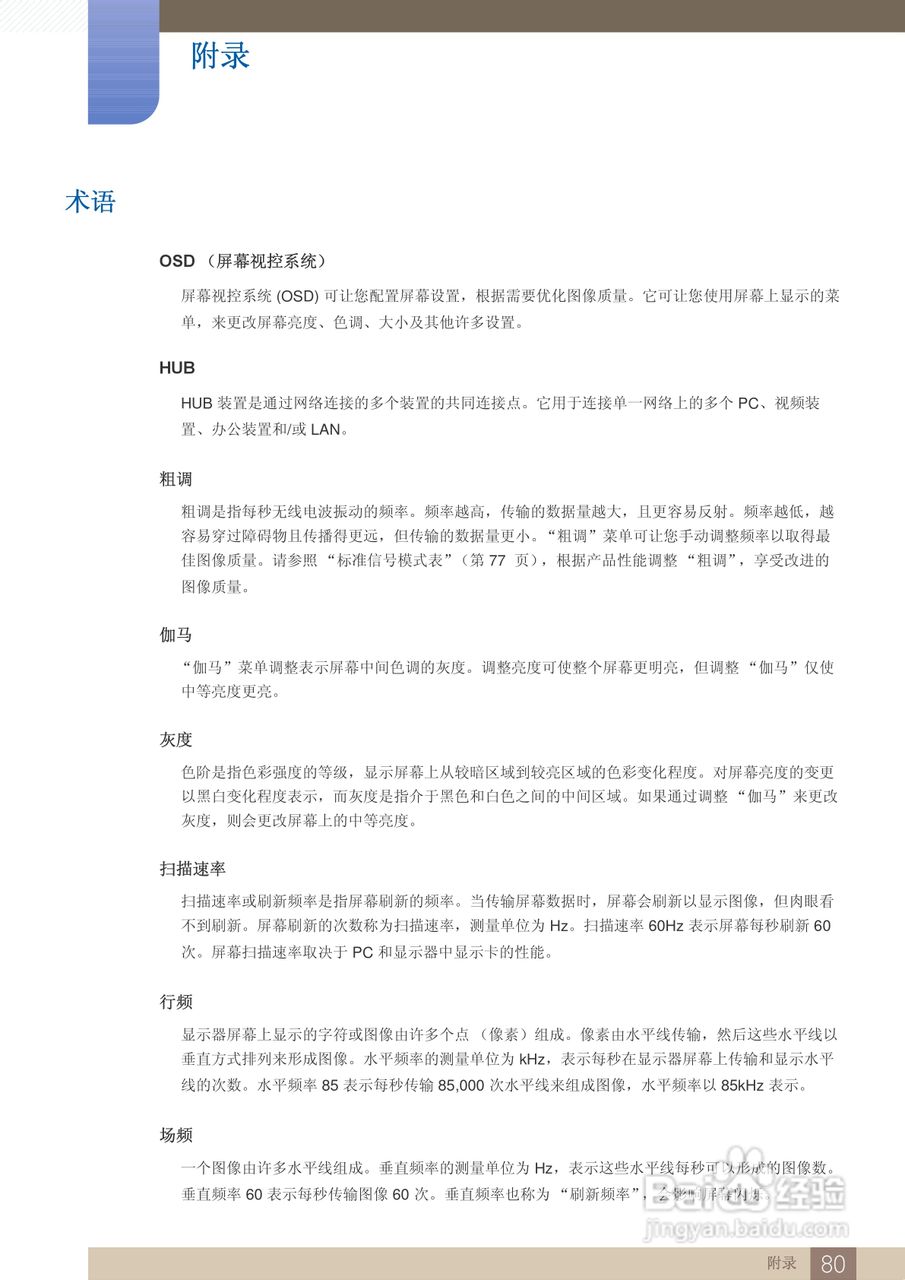 三星C27A550U液晶显示器使用说明书:[8]