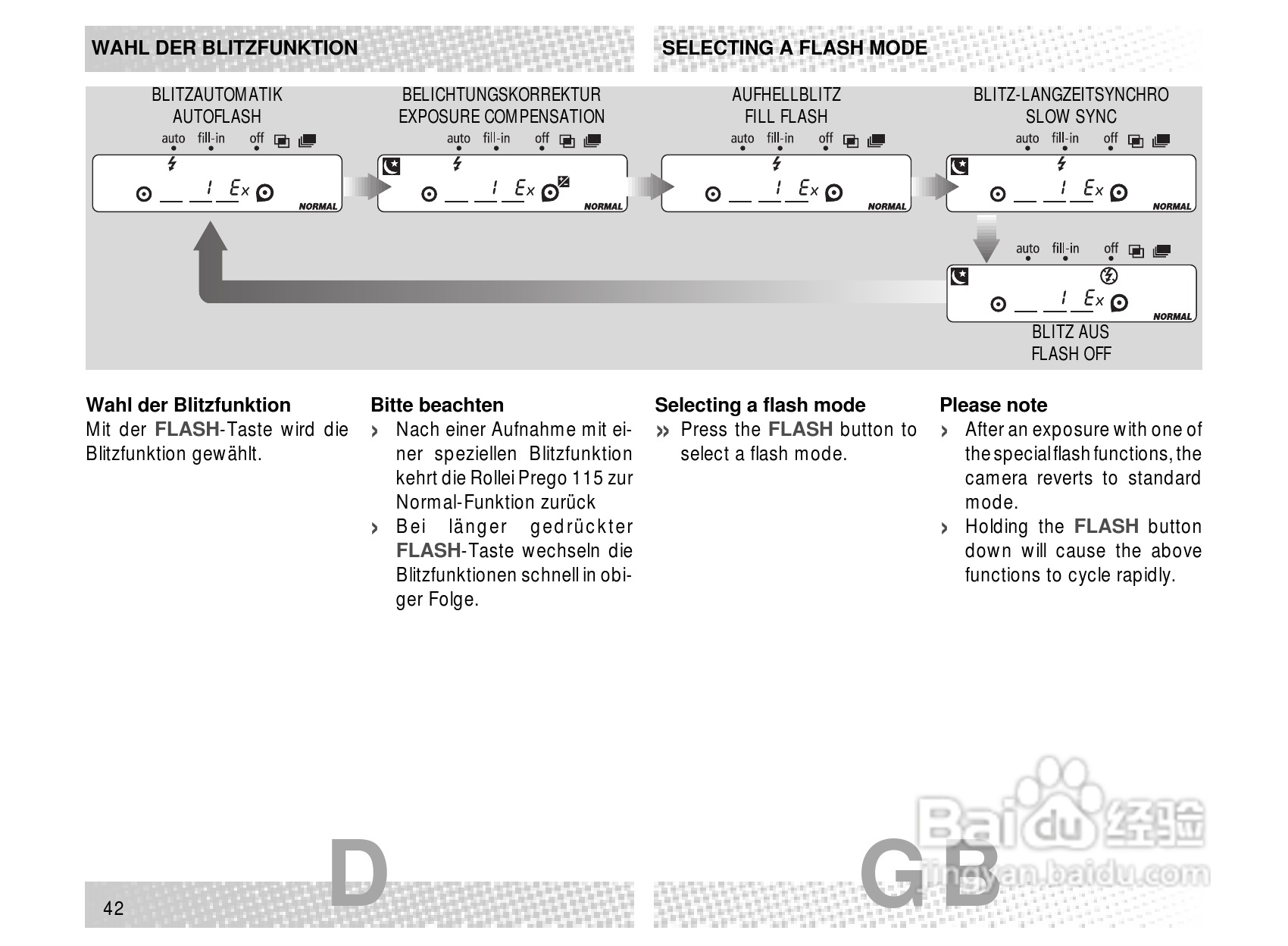Rollei Prego 115型数码相机使用说明书:[5]