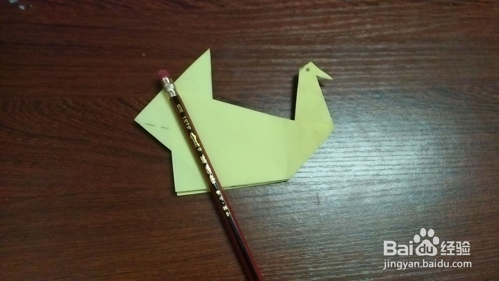 手工折纸——水鸟(1)