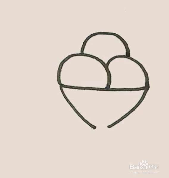 如何简单画冰激凌