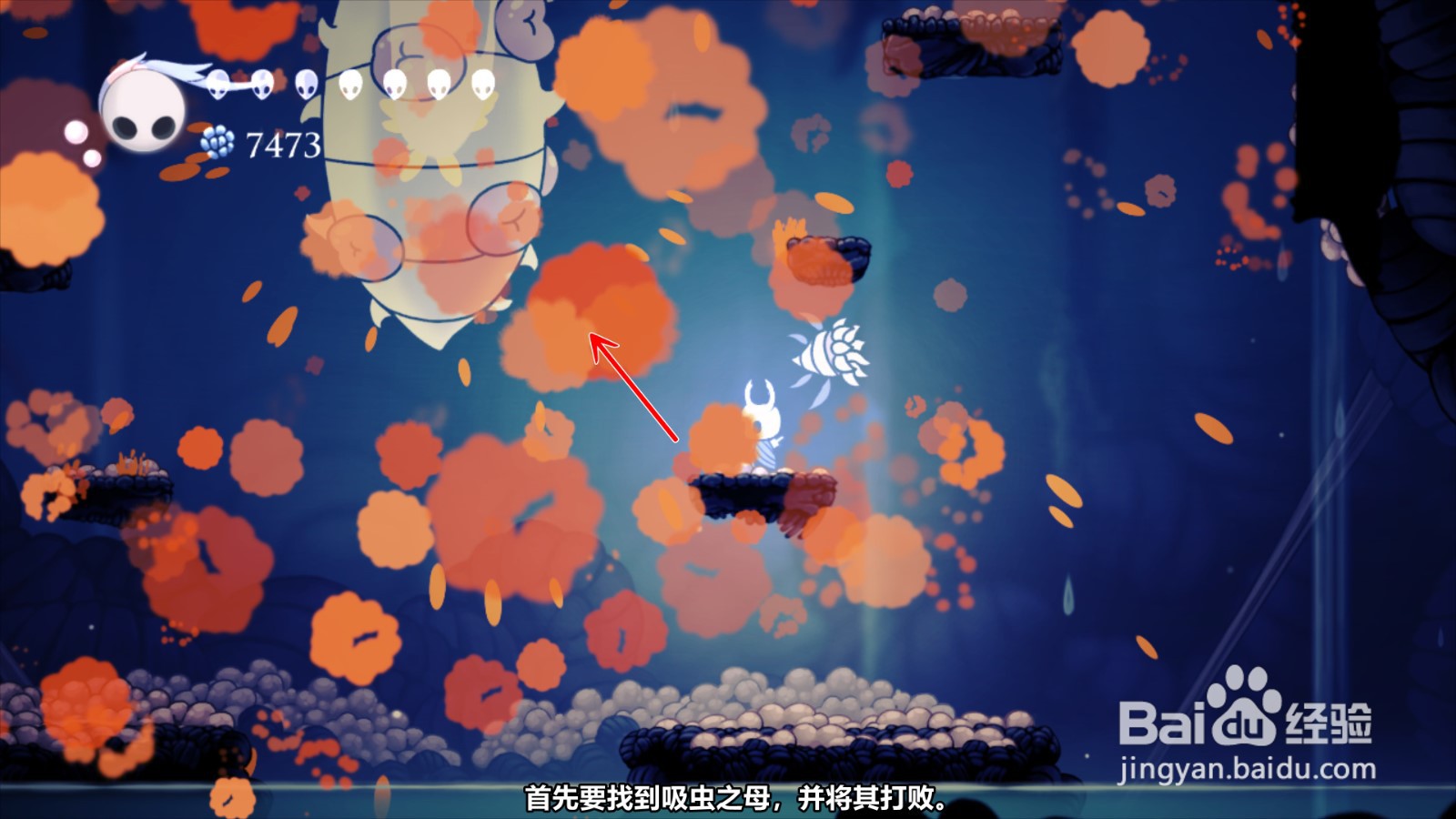 空洞骑士怎么获得护符吸虫之巢