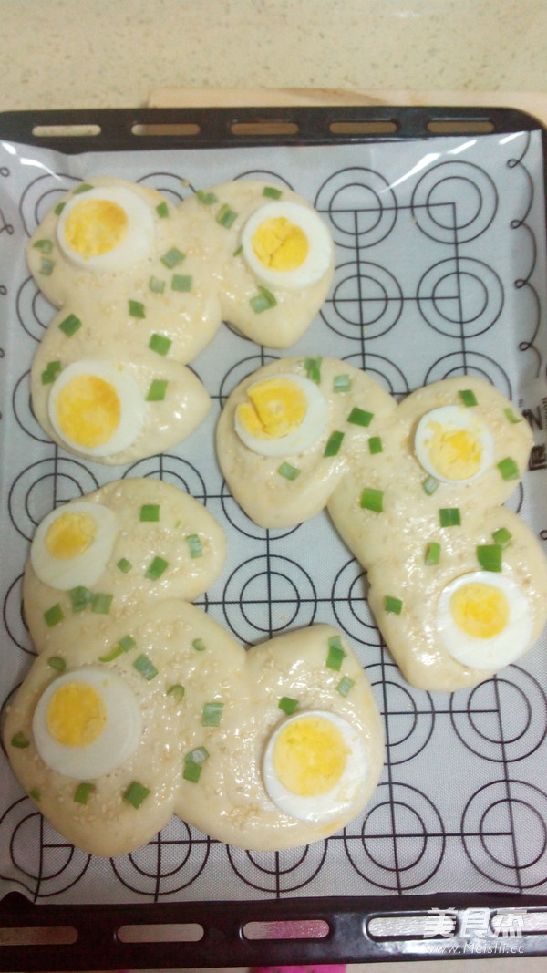 太阳蛋面包的做法