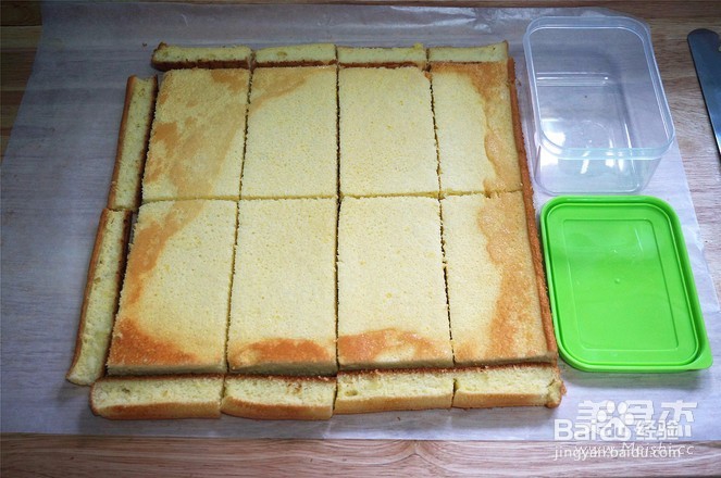 盒子蛋糕的做法