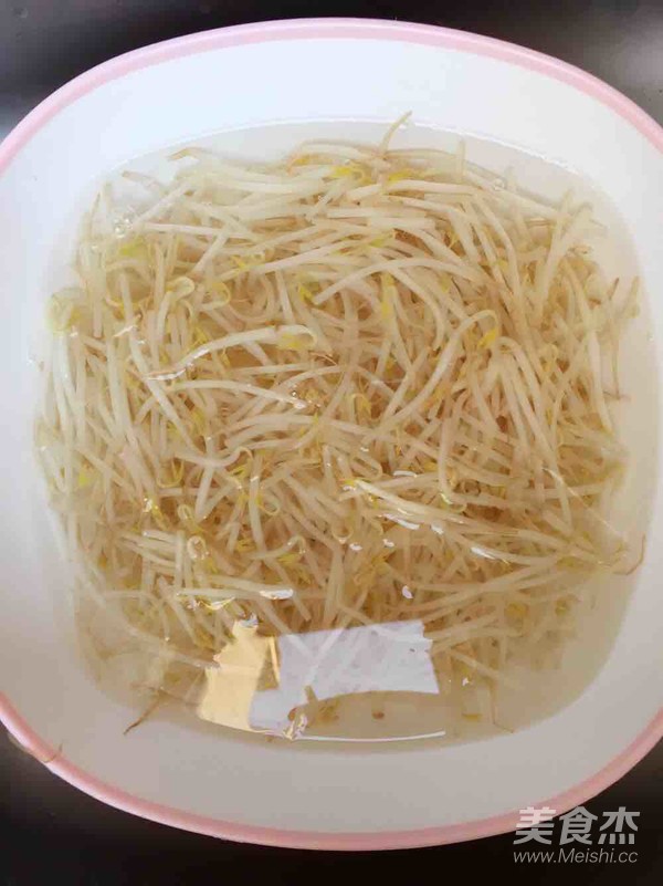 炒豆芽的家常做法