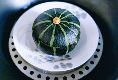 嫩南瓜肉糜盅#柏翠辅食节-营养佐餐#