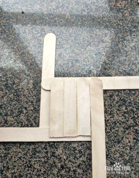 手工制作--雪糕棍吊饰花圃