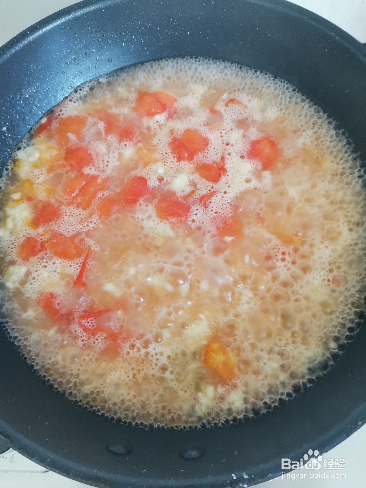 西红柿面疙瘩汤的做法