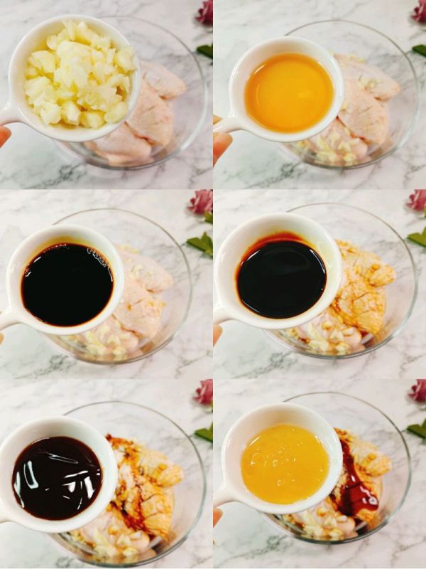 黑椒柠香烤鸡翅