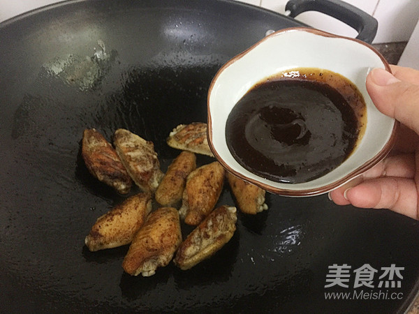 菠萝黑椒鸡翅