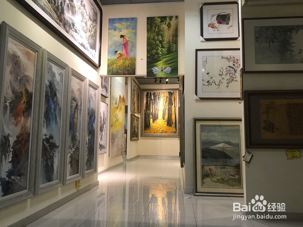 昆明最大的画廊，装饰配画