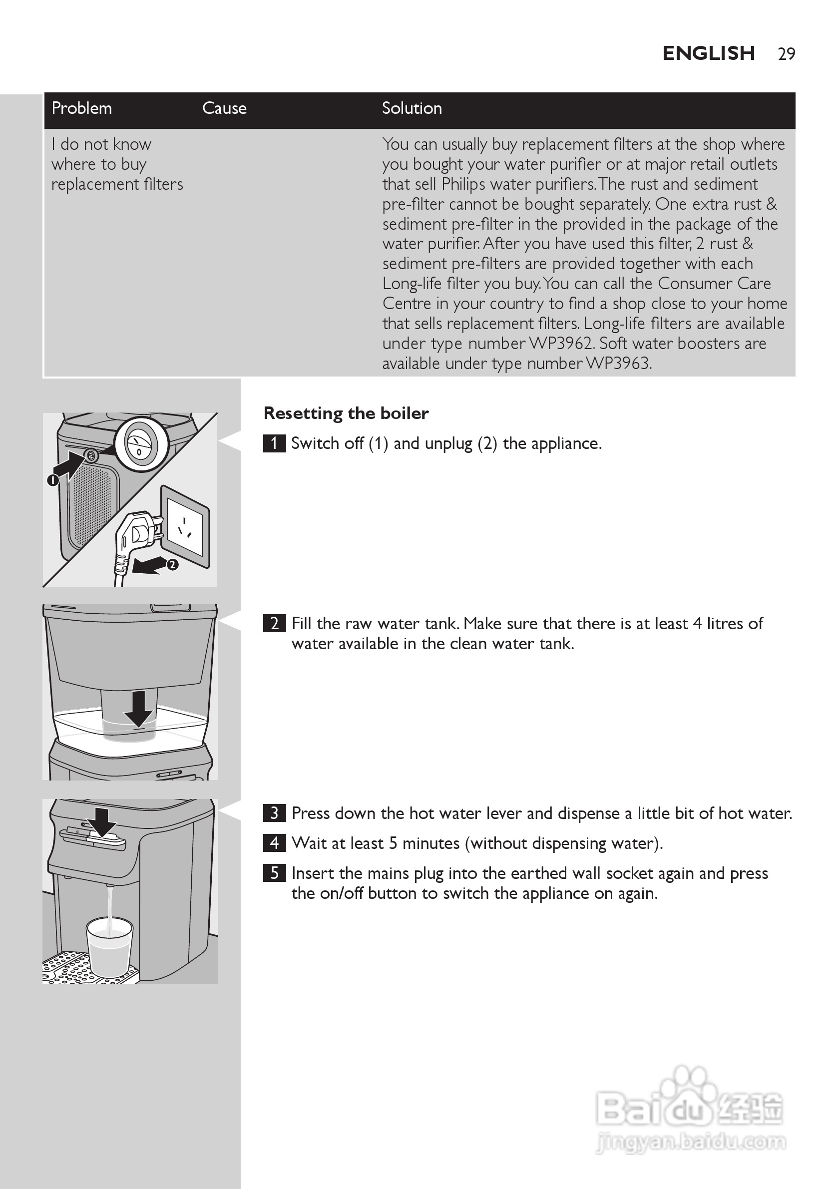 飞利浦 WP3862净水机使用手册:[3]