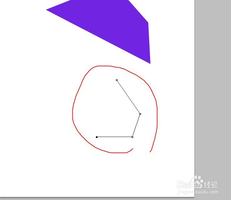 ps里面钢笔工具绘制的时候出现色块如何解决教程