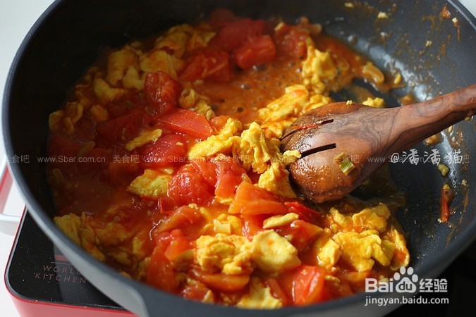 做浓汤西红柿炒鸡蛋