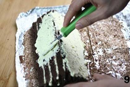 怎样居家制作屋顶蛋糕